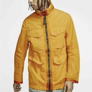 Nike Tech Pack High Density M65 Jacket Kumquat Orange BV4430-886 Men's Small